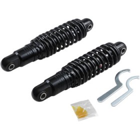 DRAG SPECIALTIES PREMIUM RIDE-HEIGHT ADJUSTABLE SHOCKS - BLACK - HEAVY DUTY - 11 # 1310-1670 
