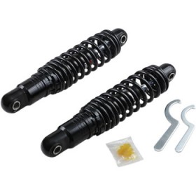 DRAG SPECIALTIES PREMIUM RIDE-HEIGHT ADJUSTABLE SHOCKS - BLACK - HEAVY DUTY - 12 # 1310-1672