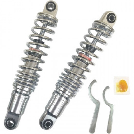 DRAG SPECIALTIES PREMIUM RIDE-HEIGHT ADJUSTABLE SHOCKS - BLACK - HEAVY DUTY - 13 # 1310-1674 DRAG SPECIALTIES PREMIUM RIDE-HEIGHT ADJUSTABLE SHOCKS - BLACK - HEAVY DUTY - 13 # 1310-1674