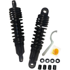 DRAG SPECIALTIES PREMIUM RIDE-HEIGHT ADJUSTABLE SHOCKS - BLACK - STANDARD - 11.5 # 1310-1828