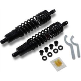 DRAG SPECIALTIES PREMIUM RIDE-HEIGHT ADJUSTABLE SHOCKS - BLACK - HEAVY DUTY - 12.5 # 1310-1840