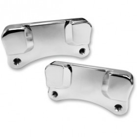 DRAG SPECIALTIES FENDER-TO-FORK ADAPTERS - CHROME # 1410-0097
