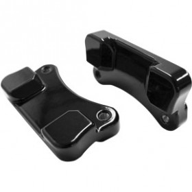 DRAG SPECIALTIES FENDER-TO-FORK ADAPTERS - BLACK # 1410-0098