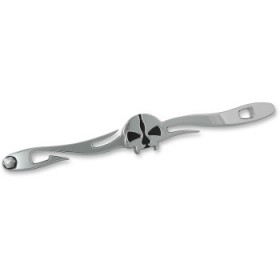 DRAG SPECIALTIES SPLIT SKULL LINKAGE - CHROME - FL # 1601-0491