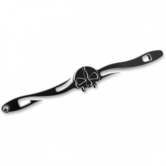 DRAG SPECIALTIES SPLIT SKULL LINKAGE - BLACK - FL # 1601-0492 DRAG SPECIALTIES SPLIT SKULL LINKAGE - BLACK - FL # 1601-0492