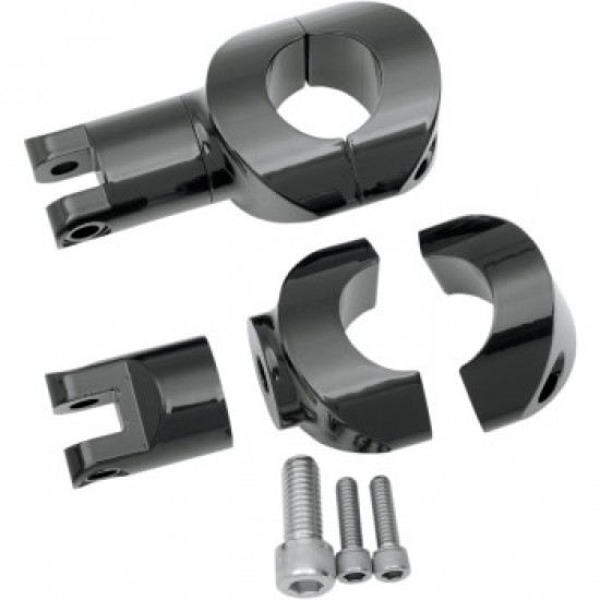 DRAG SPECIALTIES BIG BUFFALO FOOTPEG MOUNT - BLACK # 1620-0673 DRAG SPECIALTIES BIG BUFFALO FOOTPEG MOUNT - BLACK # 1620-0673