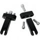 DRAG SPECIALTIES PASSENGER PEG MOUNTS - BLACK - FLH/FLT # 1620-1046 DRAG SPECIALTIES PASSENGER PEG MOUNTS - BLACK - FLH/FLT # 1620-1046