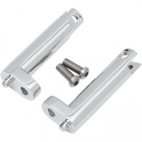 DRAG SPECIALTIES PASSENGER FOOTPEG MOUNT - CHROME - FLH/FLT # 1620-1056 DRAG SPECIALTIES PASSENGER FOOTPEG MOUNT - CHROME - FLH/FLT # 1620-1056