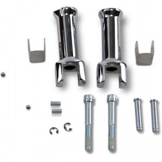 DRAG SPECIALTIES PASSENGER PEG MOUNT - CHROME - SOFTAIL # 1620-1784