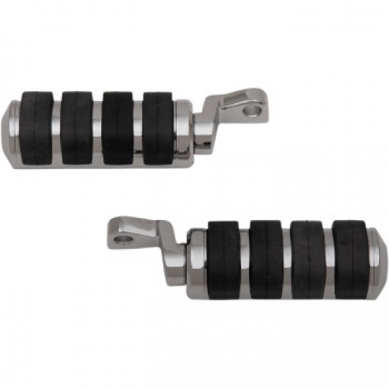 DRAG SPECIALTIES SOFT RIDE FOOT PEGS - LARGE - CHROME - XL # 1620-1838 DRAG SPECIALTIES SOFT RIDE FOOT PEGS - LARGE - CHROME - XL # 1620-1838