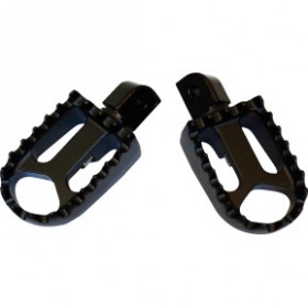 DRAG SPECIALTIES BMX FOOT PEGS - BLACK - PASSENGER # 1620-2492