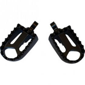 DRAG SPECIALTIES BMX FOOT PEGS - BLACK - HD # 1620-2494