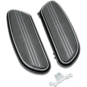 DRAG SPECIALTIES SWEEPER FLOORBOARDS - DRIVER - BLACK - FL # 1621-0348