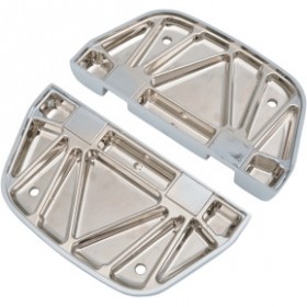 DRAG SPECIALTIES FLOORBOARDS - PASSENGER - CHROME # 1621-0463