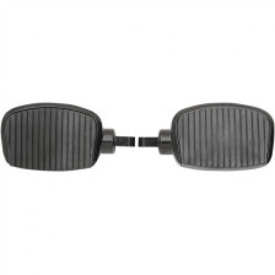 DRAG SPECIALTIES MINI FOOTBOARDS - MALE 3 - BLACK # 1621-0723