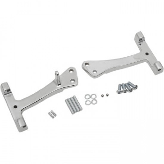 DRAG SPECIALTIES PASSENGER FLOORBOARD MOUNT - CHROME - FXD/FLD # 1621-0726 DRAG SPECIALTIES PASSENGER FLOORBOARD MOUNT - CHROME - FXD/FLD # 1621-0726