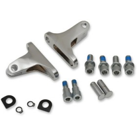 DRAG SPECIALTIES PASSENGER FOOTPEG MOUNT - CHROME # 1621-0786