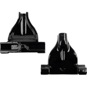 DRAG SPECIALTIES PASSENGER FLOORBOARD MOUNT - GLOSS BLACK # 1621-1003