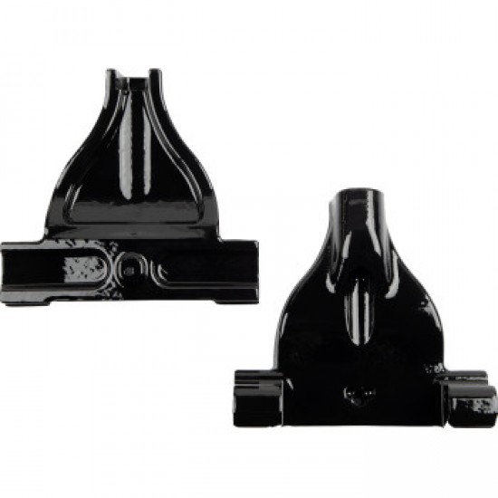 DRAG SPECIALTIES PASSENGER FLOORBOARD MOUNT - GLOSS BLACK # 1621-1003