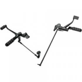 DRAG SPECIALTIES FORWARD CONTROL - 2 EXTENDED - BLACK - XL # 1622-0350