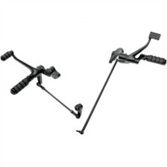 DRAG SPECIALTIES FORWARD CONTROL - 2 EXTENDED - BLACK - XL # 1622-0350 DRAG SPECIALTIES FORWARD CONTROL - 2 EXTENDED - BLACK - XL # 1622-0350