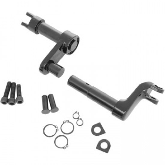 DRAG SPECIALTIES FOOTPEG MOUNT - 2 EXTENDED - BLACK # 1622-0477 DRAG SPECIALTIES FOOTPEG MOUNT - 2 EXTENDED - BLACK # 1622-0477