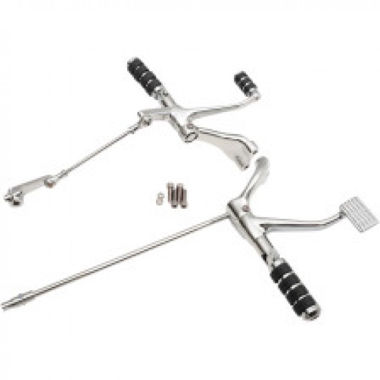 DRAG SPECIALTIES FORWARD CONTROL - STANDARD - CHROME - XL # 1622-0486 DRAG SPECIALTIES FORWARD CONTROL - STANDARD - CHROME - XL # 1622-0486