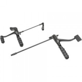 DRAG SPECIALTIES FORWARD CONTROL - STANDARD - BLACK - XL # 1622-0487