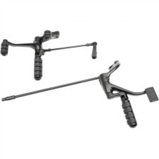 DRAG SPECIALTIES FORWARD CONTROL - 2 EXTENDED - BLACK - XL # 1622-0489 DRAG SPECIALTIES FORWARD CONTROL - 2 EXTENDED - BLACK - XL # 1622-0489