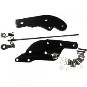 DRAG SPECIALTIES FORWARD CONTROL EXTENSIONS - 3 FORWARD - BLACK - FL/FX # 1622-0554