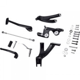 DRAG SPECIALTIES FORWARD CONTROL KIT - BLACK - FL/FX # 1622-0574