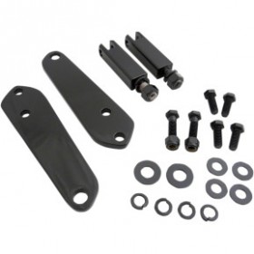 DRAG SPECIALTIES HIGHWAY PEG MOUNT - BLACK - FXD # 1624-0280