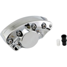 DRAG SPECIALTIES REAR CALIPER - CHROME - 81-82FX-FL # 1701-0180 