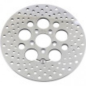 DRAG SPECIALTIES DRILLED BRAKE ROTOR - REAR - 11.8 - TOURING # 1710-1062 