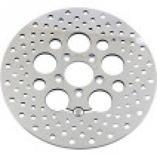 DRAG SPECIALTIES DRILLED BRAKE ROTOR - REAR - 11.8 - TOURING # 1710-1062 DRAG SPECIALTIES DRILLED BRAKE ROTOR - REAR - 11.8 - TOURING # 1710-1062