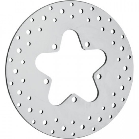 DRAG SPECIALTIES DRILLED BRAKE ROTOR - REAR - 11.5 - TOURING # 1710-1063 DRAG SPECIALTIES DRILLED BRAKE ROTOR - REAR - 11.5 - TOURING # 1710-1063