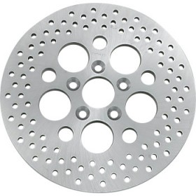 DRAG SPECIALTIES DRILLED BRAKE ROTOR - REAR - 11.875 - TOURING # 1710-1064