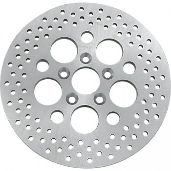 DRAG SPECIALTIES DRILLED BRAKE ROTOR - REAR - 11.875 - TOURING # 1710-1064 DRAG SPECIALTIES DRILLED BRAKE ROTOR - REAR - 11.875 - TOURING # 1710-1064