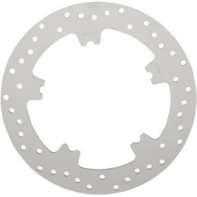 DRAG SPECIALTIES DRILLED BRAKE ROTOR - FRONT - 11.8 - DYNA/V-ROD # 1710-3155