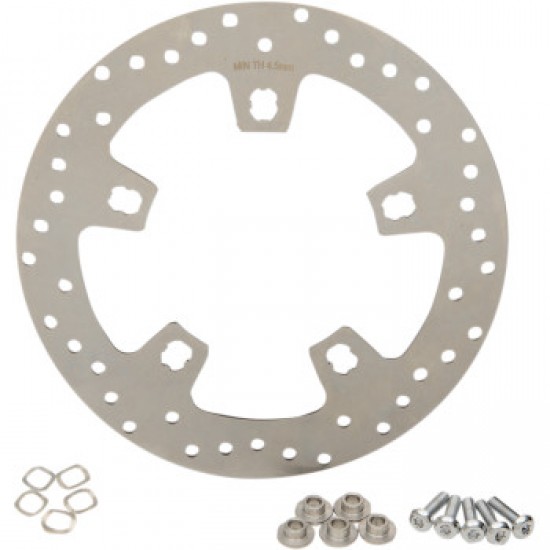 DRAG SPECIALTIES FRONT ROTOR - 11.5 - STAINLESS STEEL # 1710-3410 DRAG SPECIALTIES FRONT ROTOR - 11.5 - STAINLESS STEEL # 1710-3410