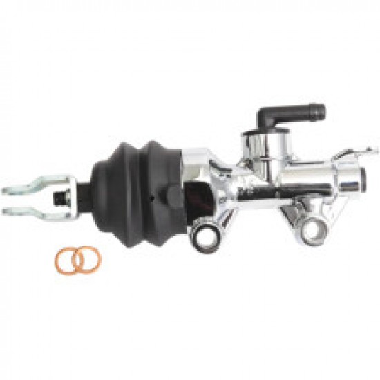 DRAG SPECIALTIES MASTER CYLINDER - REAR - CHROME # 1731-0567
