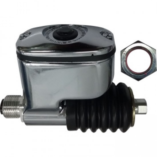 DRAG SPECIALTIES MASTER CYLINDER - REAR - CHROME # 1731-0744