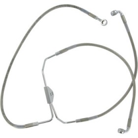 DRAG SPECIALTIES BRAKE LINE - FRONT (LOWER/UPPER) - STAINLESS STEEL # 1741-1794
