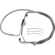 DRAG SPECIALTIES BRAKE LINE - FRONT - 4 - TOURING - STAINLESS STEEL # 1741-2625