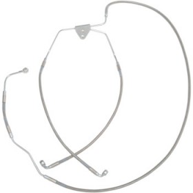 DRAG SPECIALTIES BRAKE LINE - FRONT (LOWER/MID) - STAINLESS STEEL # 1741-2938