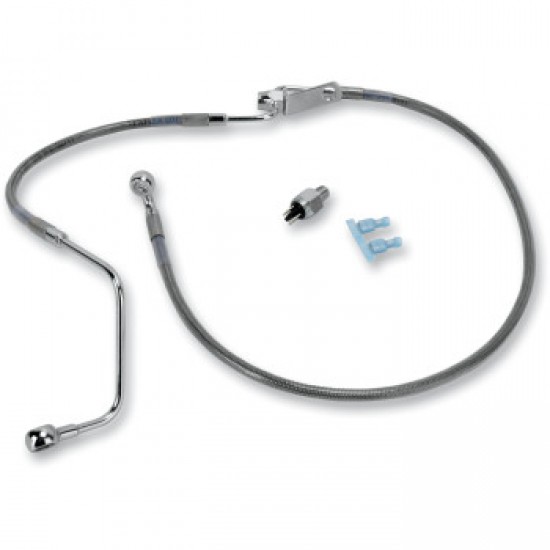 DRAG SPECIALTIES BRAKE LINE - REAR - STAINLESS STEEL # 1741-2944 DRAG SPECIALTIES BRAKE LINE - REAR - STAINLESS STEEL # 1741-2944
