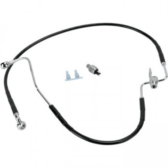 DRAG SPECIALTIES BRAKE LINE - REAR - BLACK # 1741-2945 DRAG SPECIALTIES BRAKE LINE - REAR - BLACK # 1741-2945