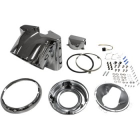 DRAG SPECIALTIES 7 NACELLE HEADLIGHT KIT - CHROME # 2001-1481