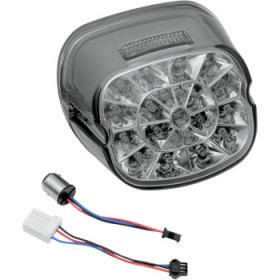 DRAG SPECIALTIES TAILLIGHT - SMOKE - TOP TAG # 2010-0744