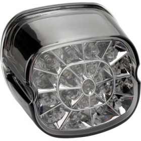 DRAG SPECIALTIES TAILLIGHT - SMOKE - BOTTOM TAG # 2010-0745